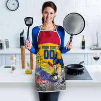 Personalized Colombia Football Apron Vulture Mascot Sombrero Vueltiao Map