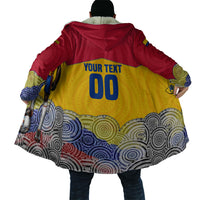 Personalized Colombia Football Cloak Vulture Mascot Sombrero Vueltiao Map