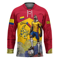 Personalized Colombia Football Hockey Jersey Vulture Mascot Sombrero Vueltiao Map