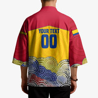 Personalized Colombia Football Kimono Vulture Mascot Sombrero Vueltiao Map
