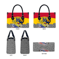 Personalized Colombia Football Leather Bag Vulture Mascot Sombrero Vueltiao Map