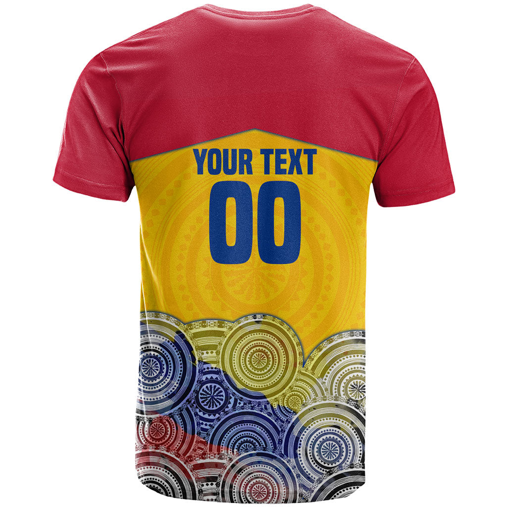 Personalized Colombia Football T Shirt Vulture Mascot Sombrero Vueltiao Map