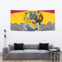 Personalized Colombia Football Tapestry Vulture Mascot Sombrero Vueltiao Map