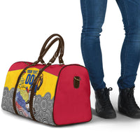 Personalized Colombia Football Travel Bag Vulture Mascot Sombrero Vueltiao Map