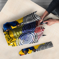 Personalized Colombia Football Umbrella Vulture Mascot Sombrero Vueltiao Map