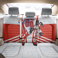 Personalized Paraguay Soccer Back Car Seat Cover Harpy Eagle Mascot Football Flag