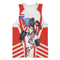 Personalized Paraguay Soccer Basketball Jersey Harpy Eagle Mascot Football Flag