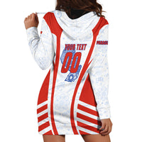 Personalized Paraguay Soccer Hoodie Dress Harpy Eagle Mascot Football Flag