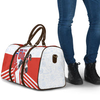 Personalized Paraguay Soccer Travel Bag Harpy Eagle Mascot Football Flag