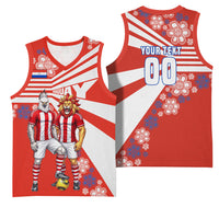 Personalized Paraguay Football Basketball Jersey Lion Eagle Mascot Floral