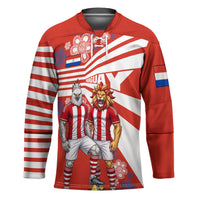 Personalized Paraguay Football Hockey Jersey Lion Eagle Mascot Floral
