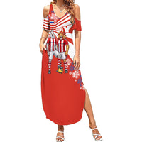 Personalized Paraguay Football Summer Maxi Dress Lion Eagle Mascot Floral
