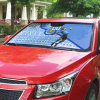 Personalized Uruguay Soccer Champions Auto Sun Shade Uruguayan Football Sun Of May Bull Mascot