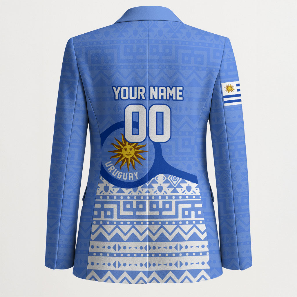 Personalized Uruguay Soccer Champions Blazer Uruguayan Football Sun Of May Bull Mascot