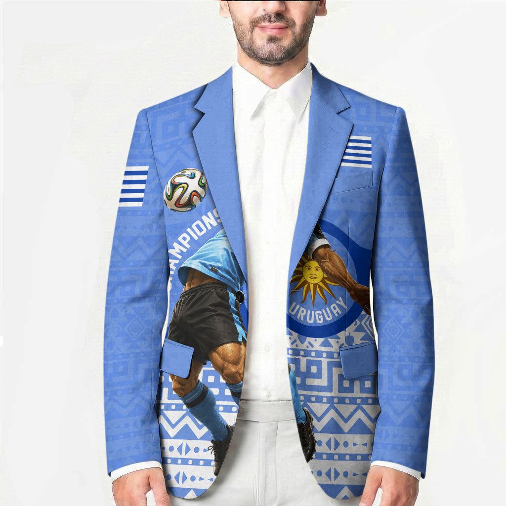 Personalized Uruguay Soccer Champions Blazer Uruguayan Football Sun Of May Bull Mascot