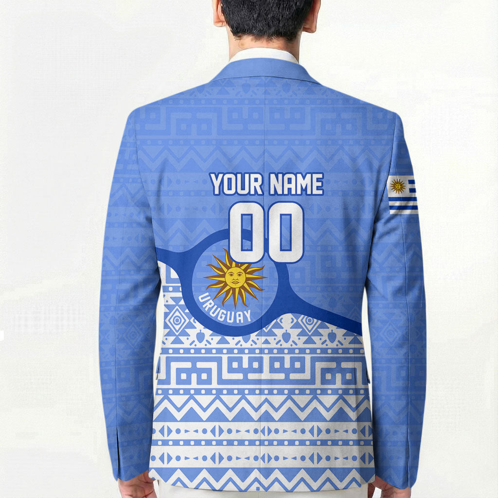 Personalized Uruguay Soccer Champions Blazer Uruguayan Football Sun Of May Bull Mascot