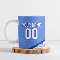 Personalized Uruguay Soccer Champions Ceramic Mug Uruguayan Football Sun Of May Bull Mascot
