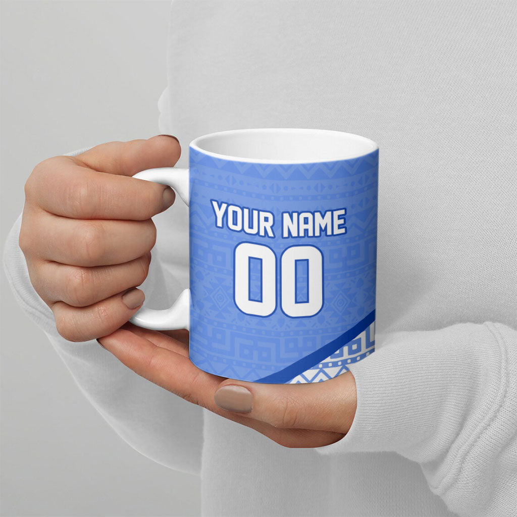 Personalized Uruguay Soccer Champions Ceramic Mug Uruguayan Football Sun Of May Bull Mascot
