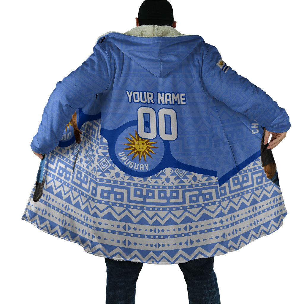 Personalized Uruguay Soccer Champions Cloak Uruguayan Football Sun Of May Bull Mascot