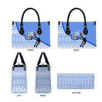 Personalized Uruguay Soccer Champions Leather Bag Uruguayan Football Sun Of May Bull Mascot