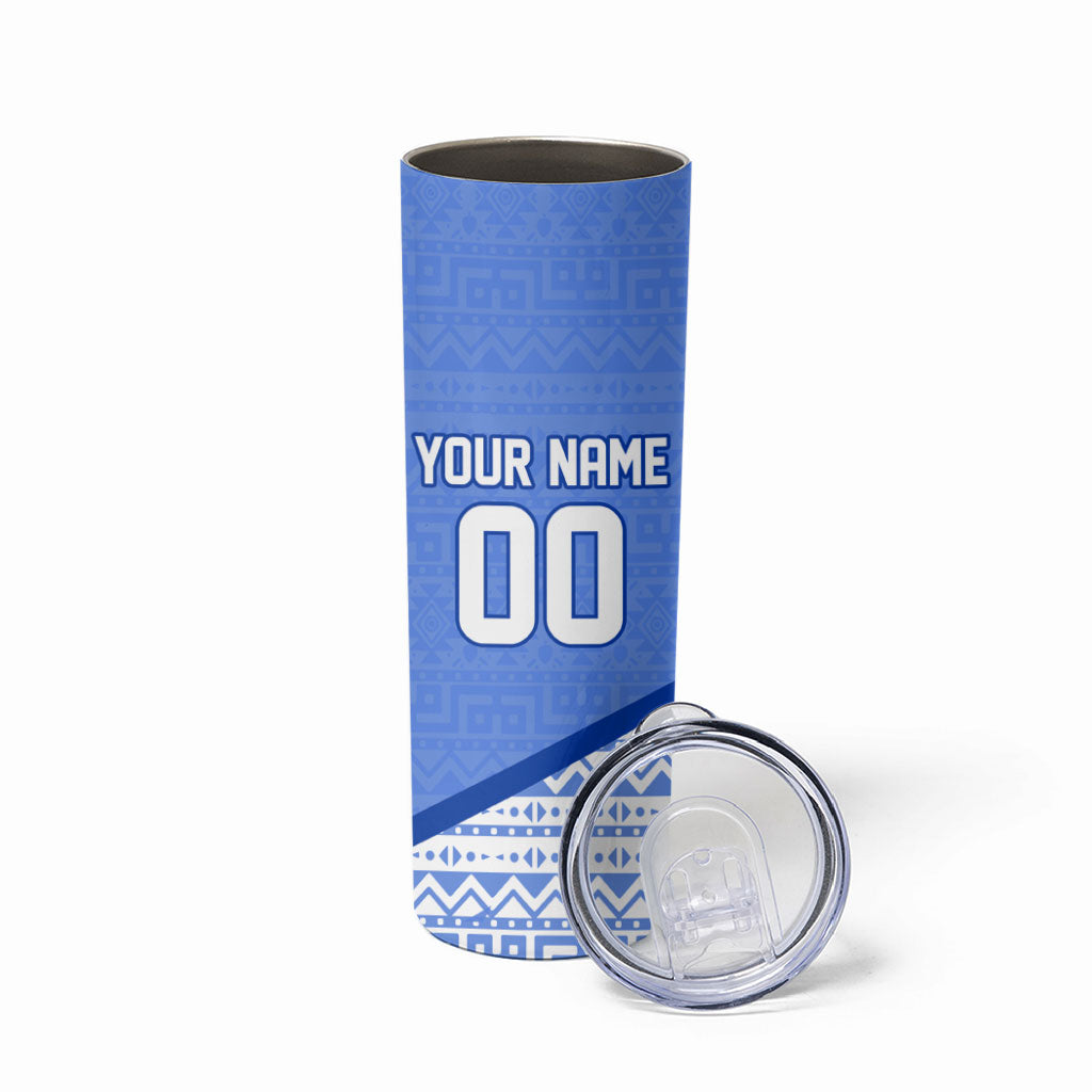 Personalized Uruguay Soccer Champions Skinny Tumbler Uruguayan Football Sun Of May Bull Mascot