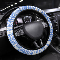 Uruguay Soccer Champions Steering Wheel Cover Uruguayan Football Sun Of May Bull Mascot
