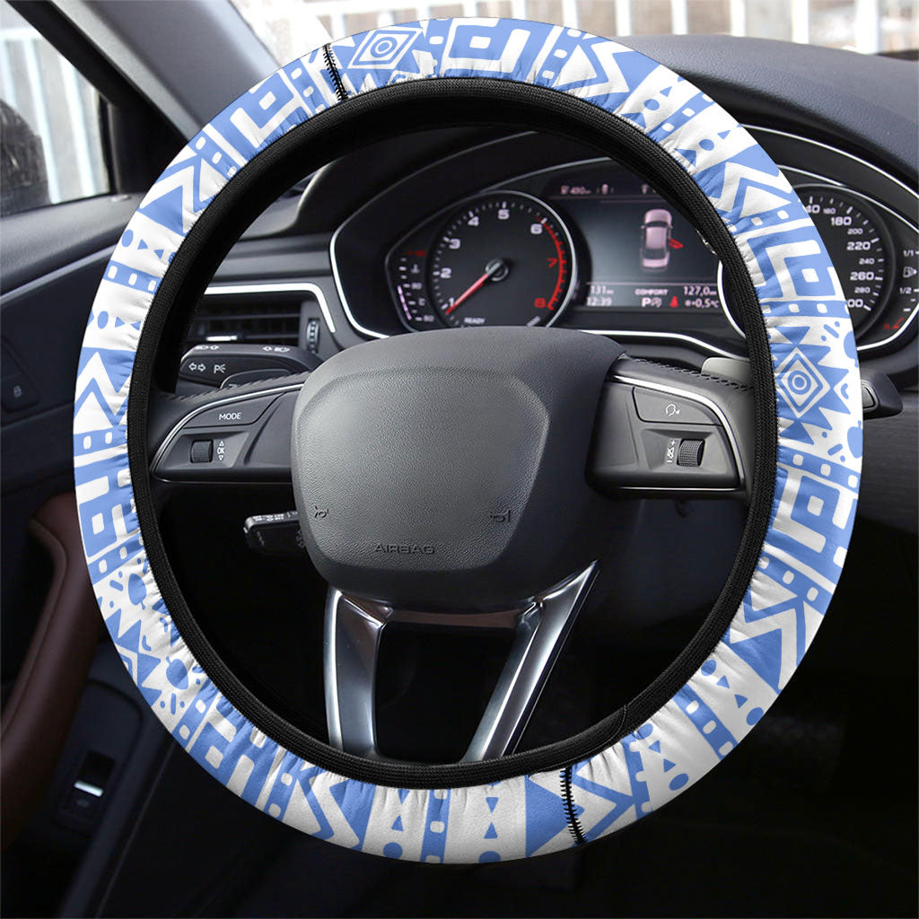 Uruguay Soccer Champions Steering Wheel Cover Uruguayan Football Sun Of May Bull Mascot