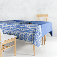 Personalized Uruguay Soccer Champions Tablecloth Uruguayan Football Sun Of May Bull Mascot