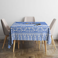 Personalized Uruguay Soccer Champions Tablecloth Uruguayan Football Sun Of May Bull Mascot