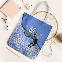 Personalized Uruguay Soccer Champions Tote Bag Uruguayan Football Sun Of May Bull Mascot