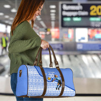 Personalized Uruguay Soccer Champions Travel Bag Uruguayan Football Sun Of May Bull Mascot