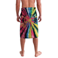 Lithuania Tie Dye Basketball Lavalava with Skeleton Dunk Graphic and Retro Colors - Wonder Print Shop