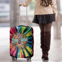 Lithuania Tie Dye Basketball Luggage Cover with Skeleton Dunk Graphic and Retro Colors - Wonder Print Shop