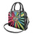 Lithuania Tie Dye Basketball Shoulder Handbag with Skeleton Dunk Graphic and Retro Colors - Wonder Print Shop