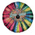Lithuania Tie Dye Basketball Spare Tire Cover with Skeleton Dunk Graphic and Retro Colors - Wonder Print Shop