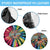 Lithuania Tie Dye Basketball Spare Tire Cover with Skeleton Dunk Graphic and Retro Colors - Wonder Print Shop
