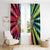 Lithuania Tie Dye Basketball Window Curtain with Skeleton Dunk Graphic and Retro Colors - Wonder Print Shop