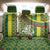 Lithuania Knight Pattern Back Car Seat Cover with Traditional Green Yellow Red Design and Vytis Emblem - Wonder Print Shop