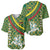 Lithuania Knight Pattern Baseball Jersey with Traditional Green Yellow Red Design and Vytis Emblem - Wonder Print Shop