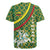Lithuania Knight Pattern Rugby Jersey with Traditional Green Yellow Red Design and Vytis Emblem - Wonder Print Shop