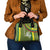 Lithuania Knight Pattern Shoulder Handbag with Traditional Green Yellow Red Design and Vytis Emblem - Wonder Print Shop