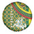 Lithuania Knight Pattern Spare Tire Cover with Traditional Green Yellow Red Design and Vytis Emblem - Wonder Print Shop