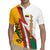 Lithuania Flag Colors Rugby Jersey with Vytis Knight Design and Bold Lightning Motif - Wonder Print Shop