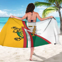 Lithuania Flag Colors Sarong with Vytis Knight Design and Bold Lightning Motif - Wonder Print Shop