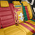 Lithuania Red Back Car Seat Cover with Bold Vytis Cross Design and Tricolor Flag Accents - Wonder Print Shop