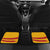 Lithuania Red Car Mats with Bold Vytis Cross Design and Tricolor Flag Accents - Wonder Print Shop