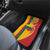 Lithuania Red Car Mats with Bold Vytis Cross Design and Tricolor Flag Accents - Wonder Print Shop