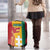 Lithuania Red Luggage Cover with Bold Vytis Cross Design and Tricolor Flag Accents - Wonder Print Shop