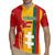 Lithuania Red Rugby Jersey with Bold Vytis Cross Design and Tricolor Flag Accents - Wonder Print Shop