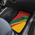 Lithuania Red and Green Car Mats with Knight and Dragon Claw Graphic and National Flag - Wonder Print Shop